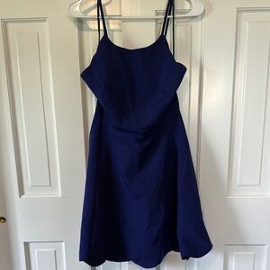 Lulus Lace Up back Mini Dress Size Medium